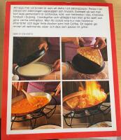 Laga l&auml;ckert vid bordet