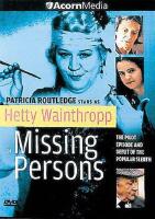 Hetty Wainthropp Missing Persons # 020 (Region 1)