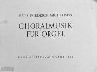 Choralmusik f&uuml;r Orgel