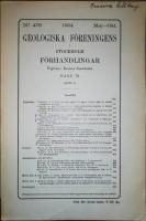 Geologiska f&ouml;reningens i Stockholm f&ouml;rhandlingar 1954: h&auml;fte 3