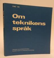 Om teknikens spr&aring;k