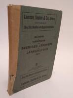 Matrikel &ouml;ver tj&auml;nstem&auml;n vid Sveriges j&auml;rnverk och j&auml;rngrufvor 1916