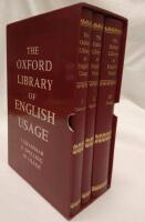 The Oxford Library of English Usage :  Grammar, Spelling, Usage, 3 volumes
