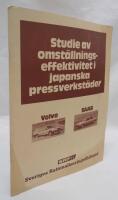Studie av omst&auml;llningseffektivitet i japanska pressverkst&auml;der