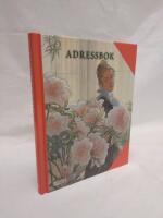 Adressbok med bilder av Carl Larsson