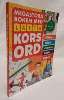 Megastora boken med l&auml;tta korsord