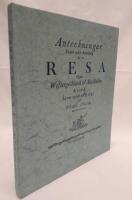 Anteckningar under och i anledning af en resa ifr&aring;n Westerg&ouml;thland til Stockholm, gjord &aring;ren 1796 och 1797 af Pehr Tham