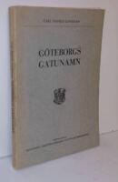 G&ouml;teborgs gatunamn