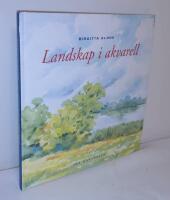 Landskap i akvarell