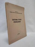 Sigtuna stads privilegier
