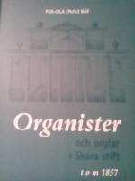 Organister och orglar i Skara stift t o m 1857