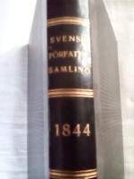 Svensk f&ouml;rfattningssamling f&ouml;r 1844