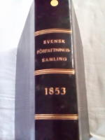 Svensk f&ouml;rfattningssamling f&ouml;r 1853