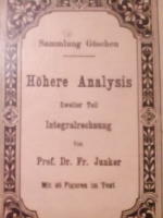 H&ouml;here Analysis. Zweiter Teil Intergralrechnung