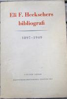 Eli F. Heckschers bibliografi 1897-1949