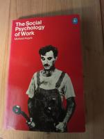 The Social Psychology of Work