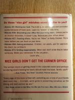 Nice girls dont get the corner office