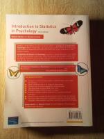 Introduction to statistics in psychology