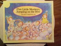 Five Little Monkeys jumping on the bed