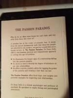 The passion paradox