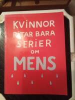 Kvinnor ritar bara serier om mens