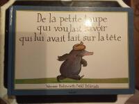 De la petite taupe qui vou lait qui lui avait fait sur la t&ecirc;te 