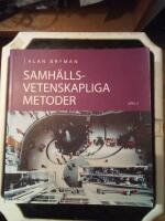 Samh&auml;llsvetenskapliga metoder