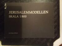 Jerusalemmodellen, skala 1:800