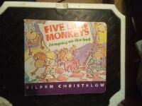 Five little monkeys jumping on the bed