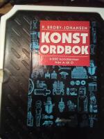 Konstordbok