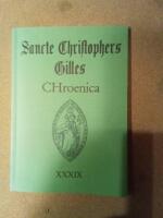 Sancte Christophers Gilles Chroenica 