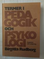 Termer i pedagogik och psykologi : inneb&ouml;rd och ursprung : en etymologisk ordbok