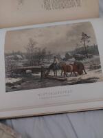 LITOGRAFISK ALLEHANDA TREDJE &Aring;RG&Aring;NGEN Med 48 planscher. efter H.M. Konung CARL XV, N. Andersson Blackstadius, Boklund med flera.