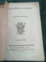 Vitterhetsstycken F&ouml;rsta delen & Andra delen