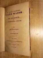 M TULLII CICERONIS CATO MAIOR SEU SENECTUTE AD T. POMPONIUM ATTICUM