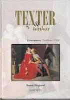 Texter & tankar Litteratur Antiken 1900