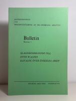 Slagordsregister till Otto Waldes katalog &ouml;ver enskilda arkiv. (Bulletin nr. 3) 