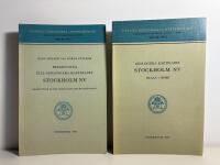 Sveriges Geologiska unders&ouml;kning. Geologiska kartblad i skal 1:50000. Serie Ae, Nr. 2. : Beskrivning till Geologiska kartbladet Stockholm NV. + Geologiska kartbladet Stockholm NV, skala 1:50000