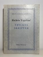 Zachris Topelius' tryckta skrifter