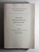 Swedish Archaeology Bibliography 1971-1975
