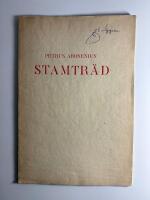 Petrus Arosenius Stamtr&auml;d. Uppr&auml;ttadt &aring;r 1911