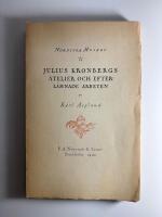 Julius Kronbergs atelier: kortfattad v&auml;gledning, beskrivande katalog &ouml;ver konstn&auml;rens efterl&auml;mnade arbeten samt en inledande essay om Kronbergs konst 