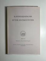 Rannsakningar efter antikviteter. Band IV. Ortnamns- och personnamnregister
