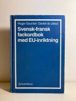 Svensk-fransk fackordbok med EU-inriktning