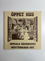 &Ouml;ppet hus Uppsala universitet h&ouml;stterminen 1977