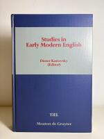 Studies in Early Modern English (Topics in English Linguistics 13)