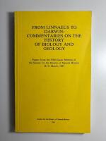 From Linnaeus to Darwin: Commentaries on the history of biology and geology