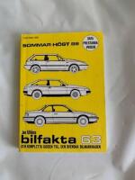 Jan Ull&eacute;ns bilfakta. nr 63, september 1988