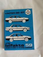 Jan Ull&eacute;ns bilfakta, nr 59, april 1987. Vinter 86-87
