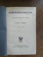 Lebensanschauung,  Vier Metaphysische Kapitel